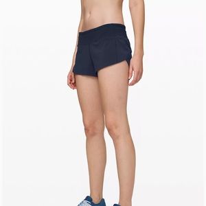Lululemon Speed Up Short 2.5” in Navy